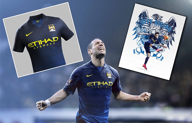 Jersey Tandang Terbaru dari Manchester City